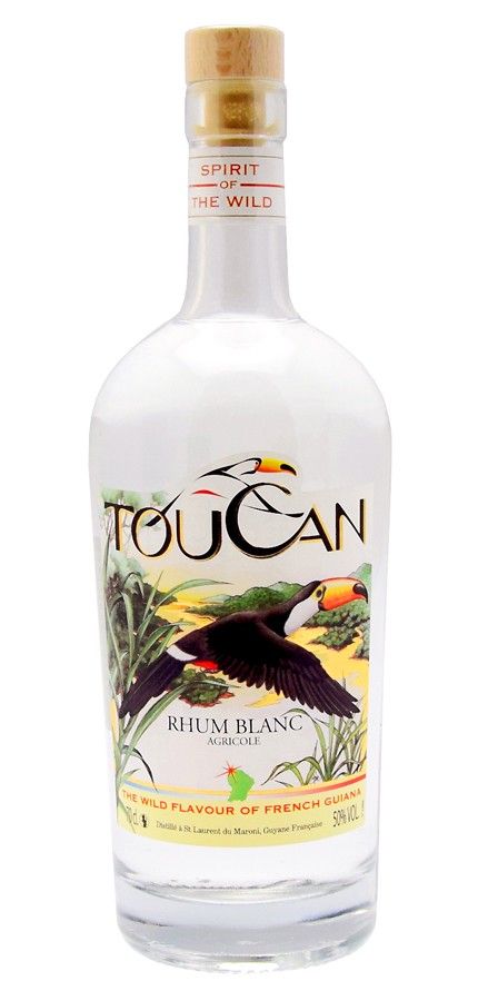 Rhum Toucan. Rhum blanc idéal pour le ti-punch